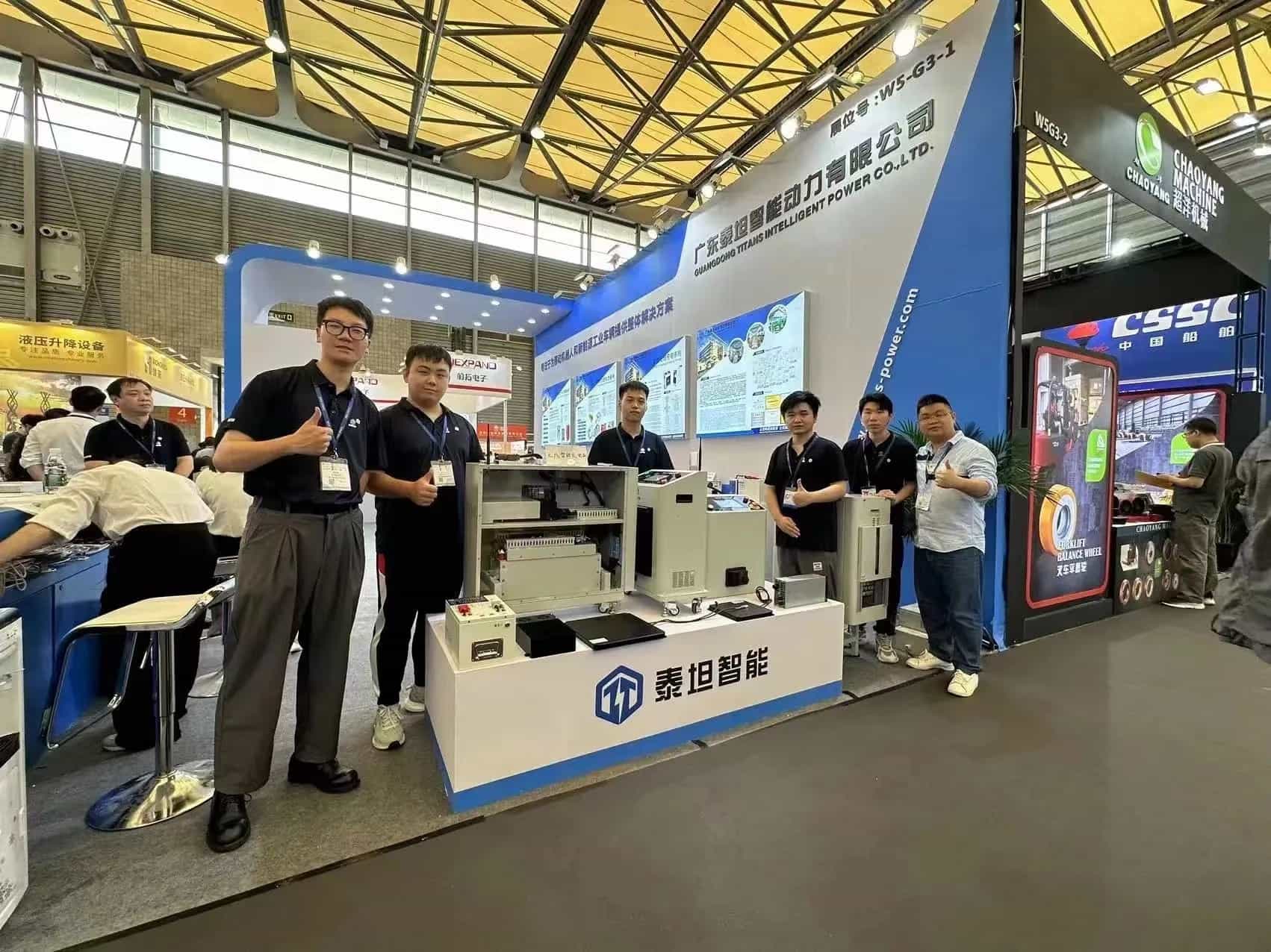 CeMAT ASIA 2023-Titans Intelligent Power With A Variety Of New Products Debut